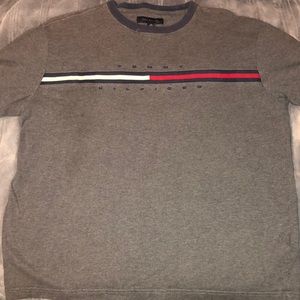 Large Tommy Hilfiger Flag Stripe Shortsleeve Tee